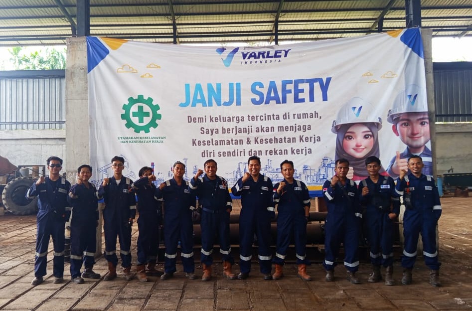 Insitu team pada PT Varley Indonesia
