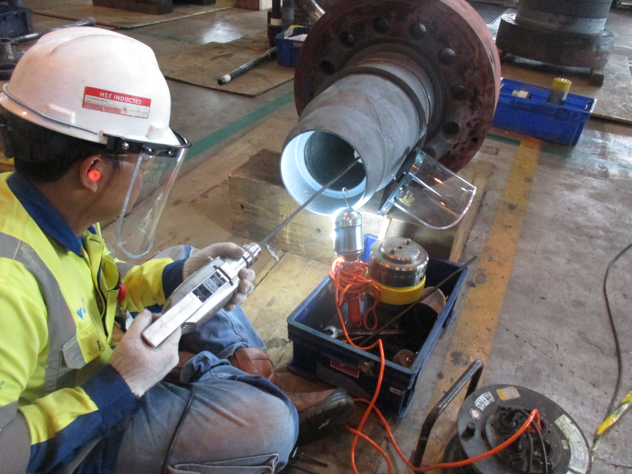 testing valve process pada PT Varley Indonesia